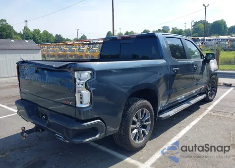 2020 Chevrolet Silverado 1500 4Wd Short Bed Rst из США, поврежденный, VIN 3GCUYEET2LG450999